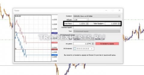 Как выставить стоп лосс и тейк профит изображение 1