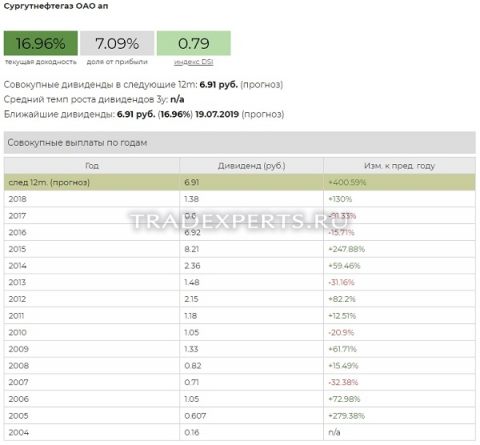 Фундаментальный анализ Сургутнефтегаз пример 5